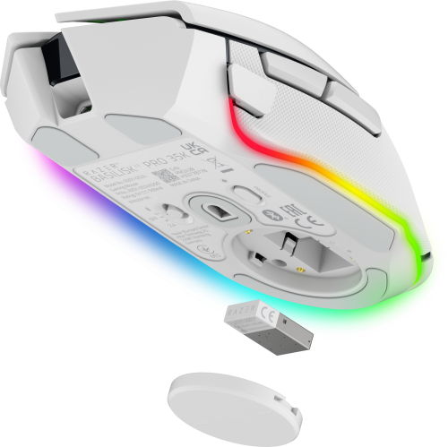 RATON RAZER BASILISK V3 PRO 35K BLANCO (RZ01-05240200-R3G1) - Imagen 4