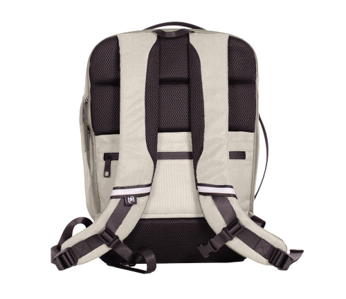 MOCHILA PARA PORTATIL 15" EXECUTIVE OXFBAG RPET BEIGE OXFROD 400191411 - Imagen 3