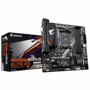 GIGABYTE B550M AORUS ELITE AX placa base AMD B550 Zócalo AM4 micro ATX