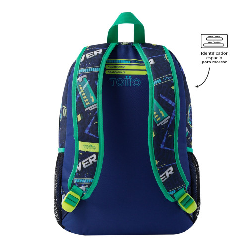 MOCHILA MORRAL KONG LAB L TOTTO MJ04KLB003-2410-8JDL - Imagen 4