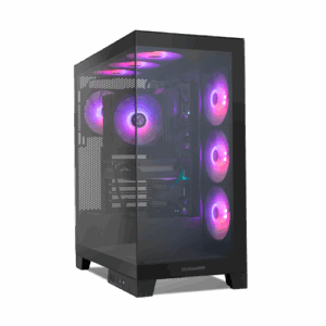 NOX Hummer Glock Black Midi Tower Negro