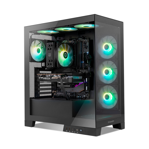 NOX Hummer Glock Black Midi Tower Negro - Imagen 3