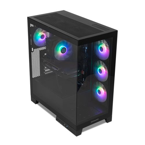 NOX Hummer Glock Black Midi Tower Negro - Imagen 5