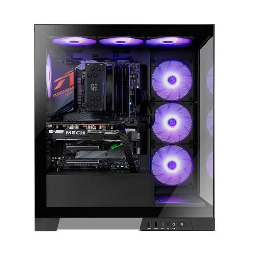 NOX Hummer Glock Black Midi Tower Negro - Imagen 7