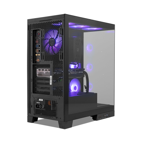 NOX Hummer Glock Black Midi Tower Negro - Imagen 8