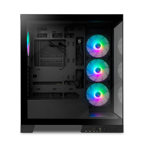 NOX Hummer Glock Black Midi Tower Negro - Imagen 12