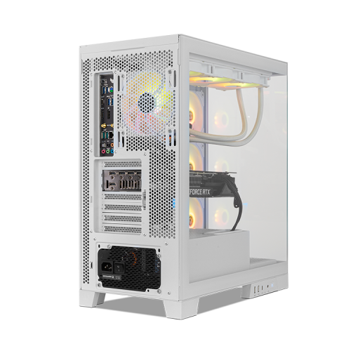 NOX Hummer Glock Midi Tower Blanco - Imagen 10