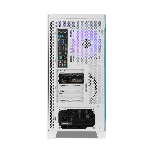 NOX Hummer Glock Midi Tower Blanco - Imagen 12