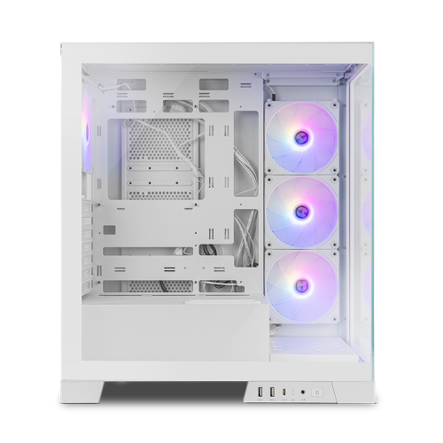 NOX Hummer Glock Midi Tower Blanco - Imagen 14