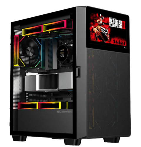 NOX NXHUMMERBIOS carcasa de ordenador Torre Negro