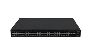 H3C S5570S-28S-EI L3 ETHERNET SWITCH WITH 24*10/100/1000BASE-T PORTS AND 4*1G/10G BASE-X SFP PLUS PORTS, WITHOUT POWER SUPPLIES