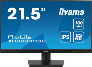 MONITOR IIYAMA 21.5", IPS, 1H 1DP, 2X 2.0, 100HZ, 300CD
