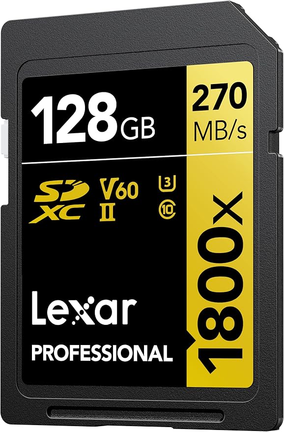 LEXAR 128GB PROFESSIONAL 1800X SDXC UHS-II CARDS, UP TO - Imagen 5