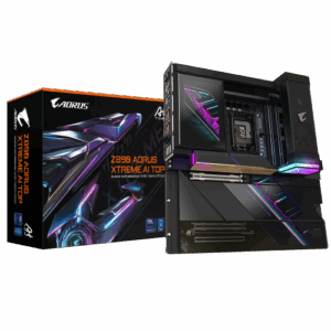 GIGABYTE Z890 AORUS XTREME AI TOP Placa Base - Compatible con CPUs Intel Core Ultra (Serie 2), VRM de 22+1+2 fases, hasta 9500MHz DDR5 (OC), PCIe 5.0 M.2, Wi-Fi 7, Thunderbolt 5