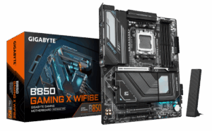 GIGABYTE B850 GAMING X WIFI6E Placa Base - Procesadores AMD Ryzen Serie 9000, VRM digital de 12+2+2 fases, hasta 8200MHz DDR5 (OC), 1xPCIe 5.0 + 2xPCIe 4.0 M.2, LAN 2.5G, WIFI 6E, USB 3.2 Gen 2x2