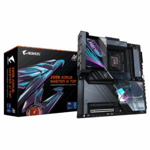 PLACA GIGABYTE Z890 AORUS MASTER AI TOP,INTEL,1851,Z890,4DDR5,256GB,2THUNDERBOLT,4SATA3+4M.2,2LAN10GB+WIFI7+BT5.4,14USB3.2,E-ATX