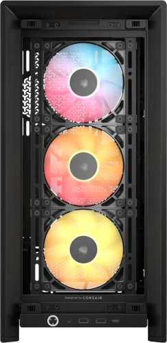 Corsair FRAME 4000D RS ARGB Midi Tower Negro - Imagen 3