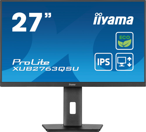 iiyama ProLite XUB2763QSU-B1 pantalla para PC 68,6 cm (27") 2560 x 1440 Pixeles Full HD LED Negro - Imagen 2