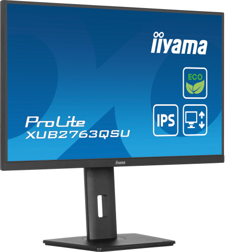 iiyama ProLite XUB2763QSU-B1 pantalla para PC 68,6 cm (27") 2560 x 1440 Pixeles Full HD LED Negro - Imagen 8
