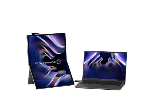 ASUS ZenScreen Fold OLED MQ17QH pantalla para PC 43,9 cm (17.3") 2560 x 1920 Pixeles Quad HD Plata - Imagen 5