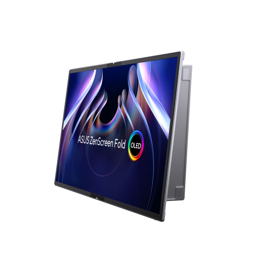 ASUS ZenScreen Fold OLED MQ17QH pantalla para PC 43,9 cm (17.3") 2560 x 1920 Pixeles Quad HD Plata - Imagen 12