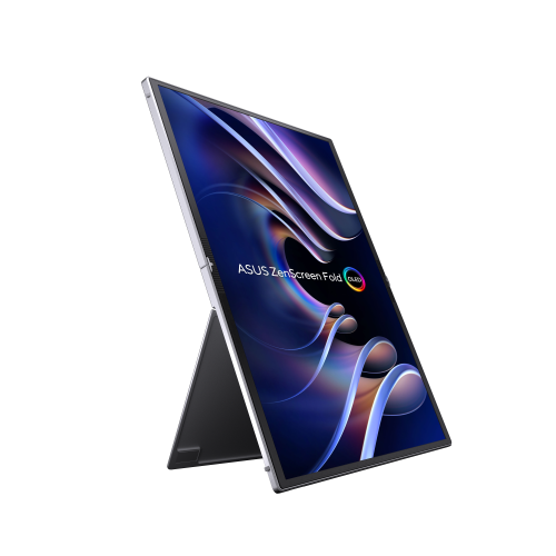 ASUS ZenScreen Fold OLED MQ17QH pantalla para PC 43,9 cm (17.3") 2560 x 1920 Pixeles Quad HD Plata - Imagen 13