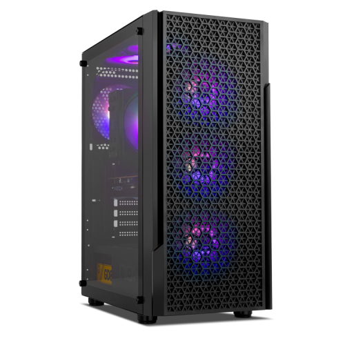 NOX Infinity Beta Midi Tower Negro - Imagen 2