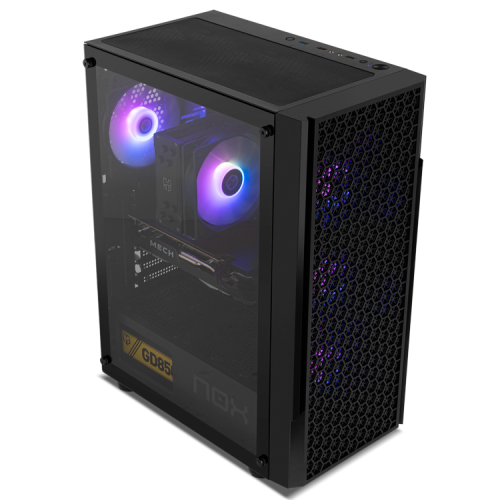 NOX Infinity Beta Midi Tower Negro - Imagen 4