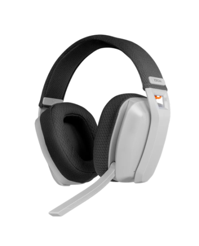 Krom Kanji Auriculares Inalámbrico y alámbrico Diadema Juego USB Tipo C Bluetooth Blanco - Imagen 2