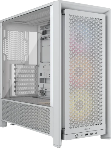 Corsair FRAME 4000D RS ARGB Midi Tower Blanco