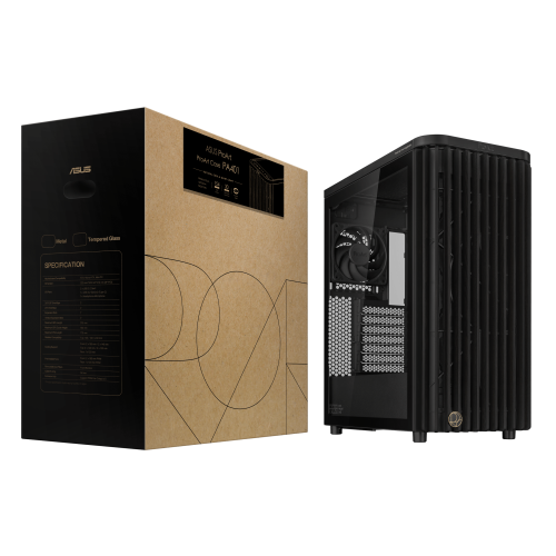 ASUS ProArt PA401 Wood TG PWM (Black) Torre Negro - Imagen 12