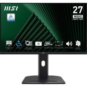 MSI Pro MP275QPG pantalla para PC 68,6 cm (27") 2560 x 1440 Pixeles Wide Quad HD LCD Negro