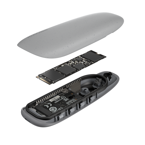 ASUS COBBLE Gray Caja externa para unidad de estado sólido (SSD) Gris M.2 - Imagen 11