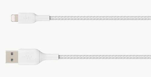 Belkin CAA002BT1MWH cable de conector Lightning 1 m Blanco
