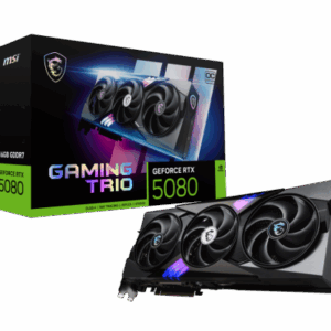 MSI GAMING GEFORCE RTX 5080 16G TRIO OC tarjeta gráfica NVIDIA 16 GB GDDR7