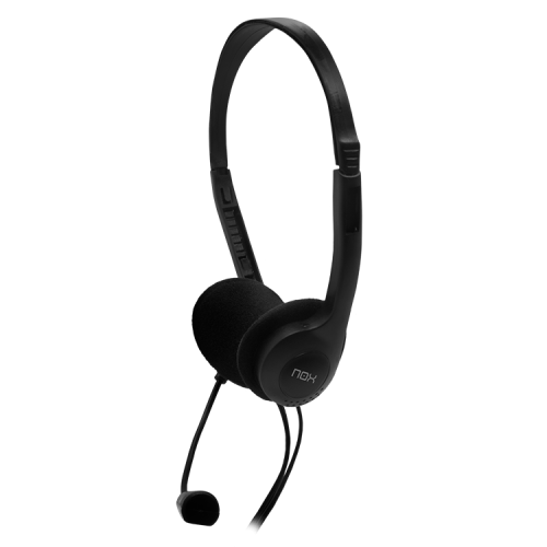 NOX Voice One Auriculares Alámbrico Diadema Llamadas/Música Negro - Imagen 5