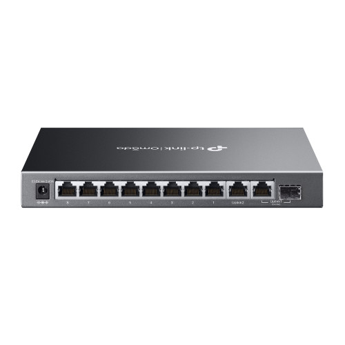 TP-Link Omada ES210GMP switch Gestionado Gigabit Ethernet (10/100/1000) Energía sobre Ethernet (PoE) Negro - Imagen 3