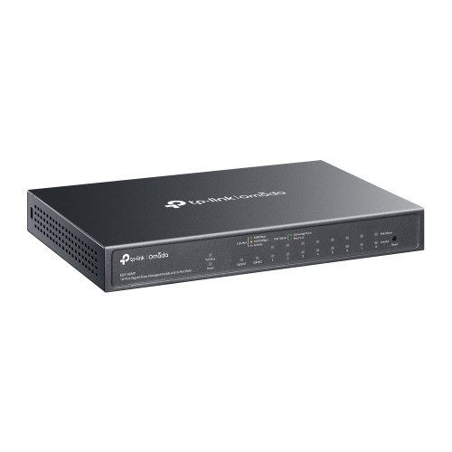 TP-Link Omada ES210GMP switch Gestionado Gigabit Ethernet (10/100/1000) Energía sobre Ethernet (PoE) Negro - Imagen 4