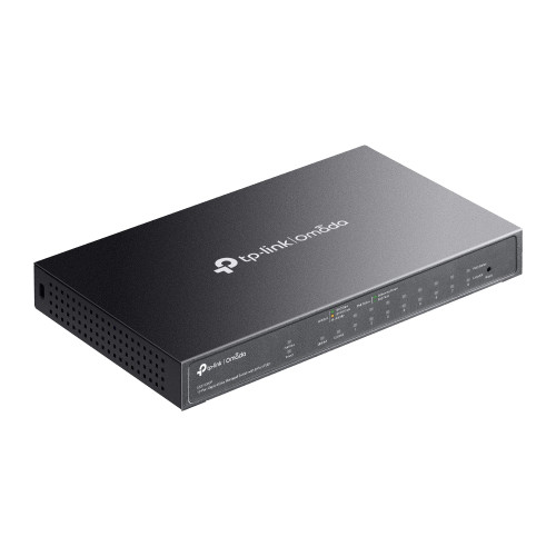 TP-Link Omada ES210GMP switch Gestionado Gigabit Ethernet (10/100/1000) Energía sobre Ethernet (PoE) Negro - Imagen 5