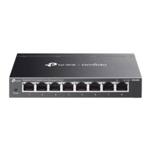TP-Link ES208G switch Gestionado Gigabit Ethernet (10/100/1000) Negro