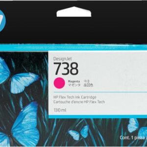 HP DESIGNJET 738 CARTUCHO MAGENTA 130ML