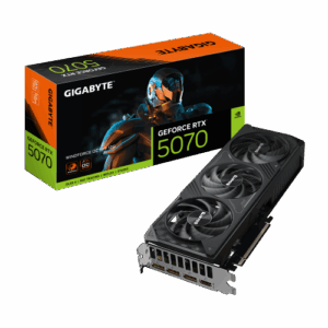 GIGABYTE GeForce RTX 5070 WINDFORCE OC SFF 12G Tarjeta Gráfica - 16GB GDDR7, 256 bits, PCI-E 5.0, XXXX MHz Core Clock, 3 x DP 2.1a, 1 x HDMI 2.1b, NVIDIA DLSS 4, GV-N5070WF3OC-12GD