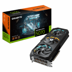 GIGABYTE GeForce RTX 5070 GAMING OC 12G Tarjeta Gráfica - 12GB GDDR7, 192 bits, PCI-E 5.0, XXXX MHz Core Clock, 3 x DP 2.1a, 1 x HDMI 2.1b, NVIDIA DLSS 4, GV-N5070GAMING OC-12GD
