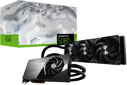 MSI SUPRIM GEFORCE RTX 5080 16G LIQUID SOC tarjeta gráfica NVIDIA 16 GB GDDR7 - Imagen 2