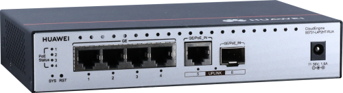 Huawei CloudEngine S5731-L4P2HT-RUA Gestionado L2 Gigabit Ethernet (10/100/1000) Energía sobre Ethernet (PoE) Negro, Plata - Imagen 3