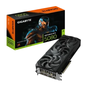 VGA GIGABYTE GV-N5080WF3-16GD,NV,RTX5080,16GB,GDDR7,256BIT,1HDMI+3DP,WINDFORCE (3 VENTILADORES)