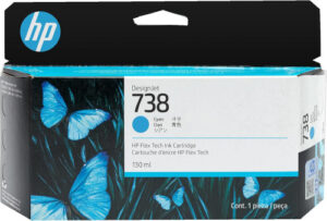 HP DESIGNJET 738 CARTUCHO CIAN 130ML