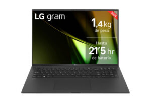 LG 17Z90S Intel Core Ultra 7 155H Portátil 43,2 cm (17") WQXGA 16 GB LPDDR5-SDRAM 1 TB SSD Wi-Fi 6E (802.11ax) Windows 11 Home Gris