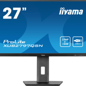 MONITOR IIYAMA IPS, DOCK, 65W, 3X3.2 1XC, 300CD