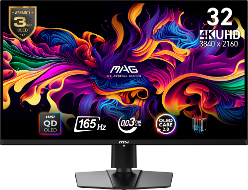 MSI MAG 321UP QD-OLED pantalla para PC 80 cm (31.5") 3840 x 2160 Pixeles 4K Ultra HD Negro - Imagen 2